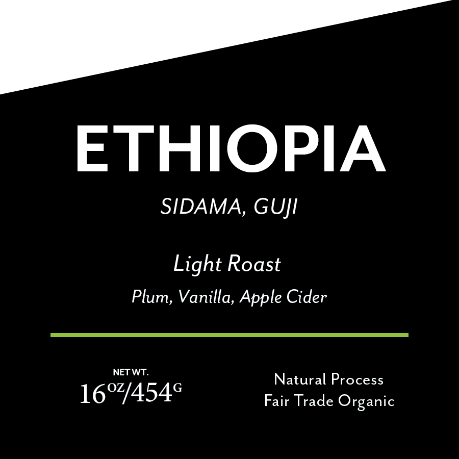 Ethiopia Sidama, Guji - Natural Process