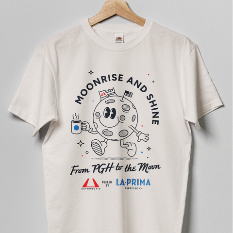 La Prima x Astrobotic Moonrise T-Shirt
