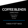 Sample Pack - Coffee Blends